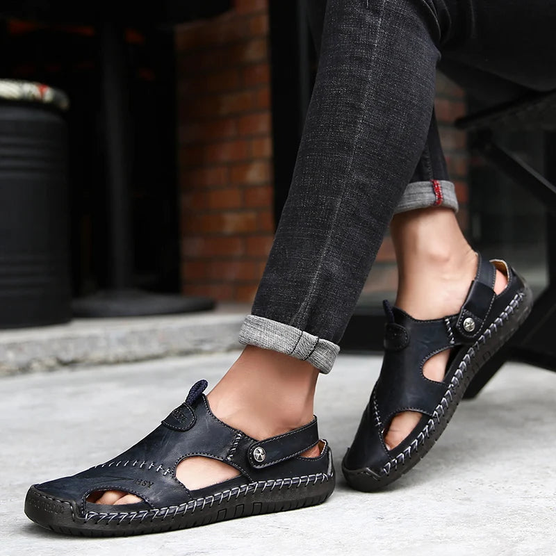 Sandália Gladiator Masculina Ortopédica