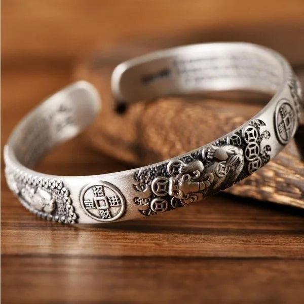Bracelete PIXIU - Talismã Para Atrair Boa Sorte e Riqueza