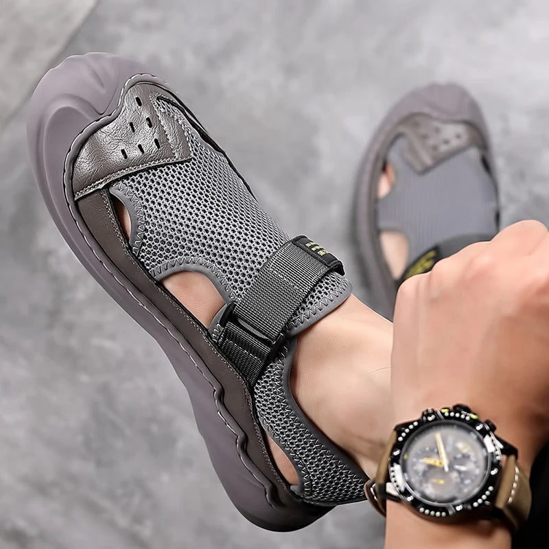 Sandália Confort Max Masculina Ortopédica