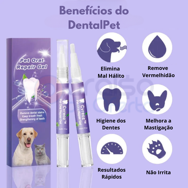 Gel Reparador Oral DentalPet - Compre1 Leve 2