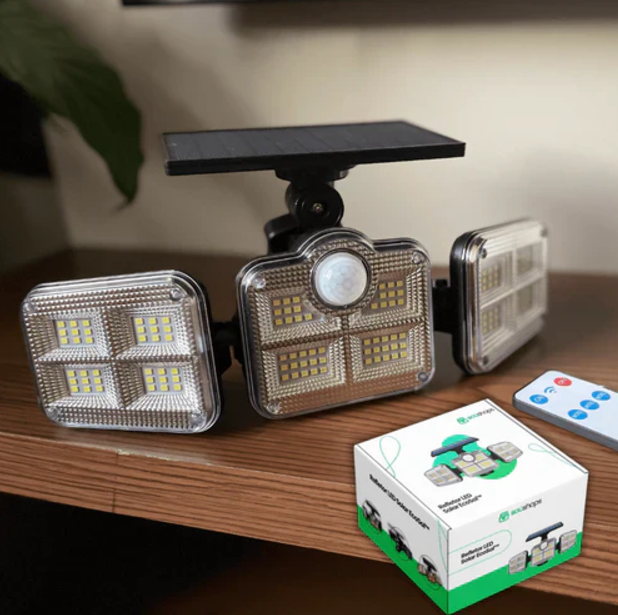 Refletor Led de Energia Solar - SolarMax