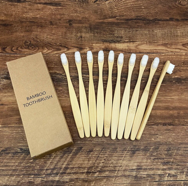 kit 10 Escovas EcoBrush - A Maciez que Preserva o Planeta