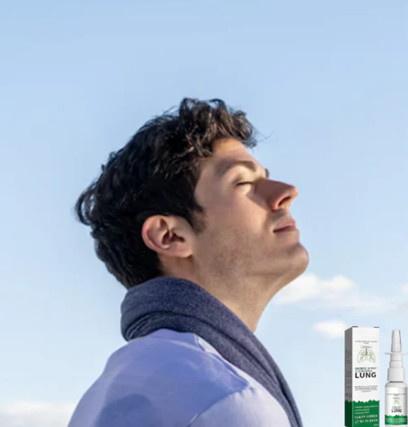 Spray Nasal HerbaBreathe - Cuidado natural para seus pulmões