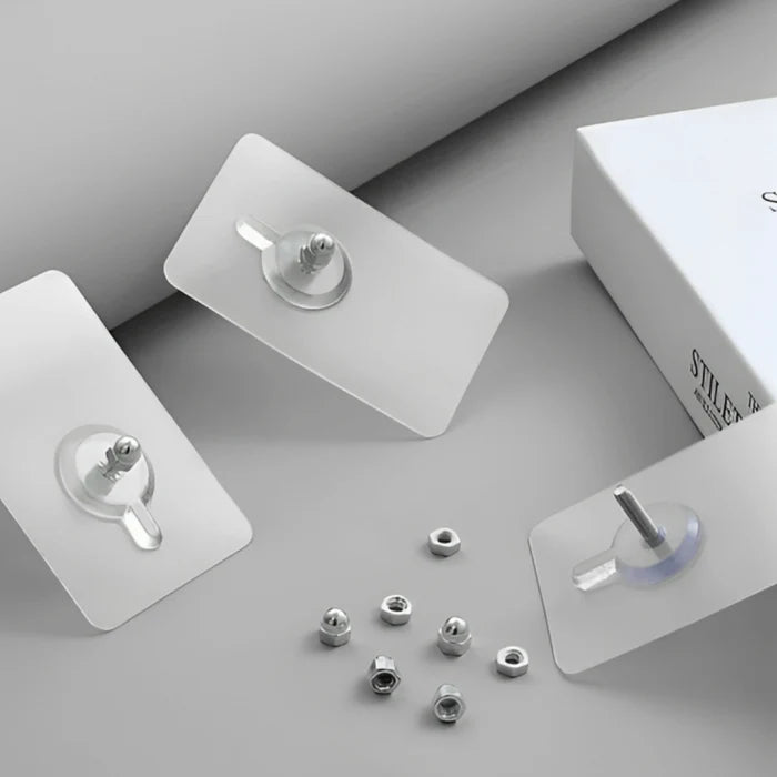Kit 10 Ganchos Adesivos Fix It