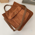 Bolsa Aveludada Cotelê
