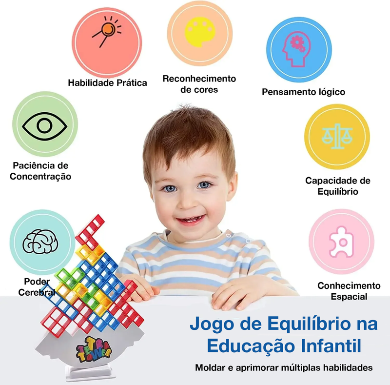 Torre Tetra - Jogo educativo para toda a família