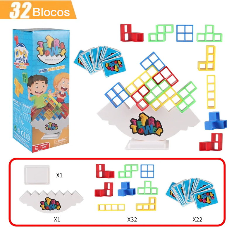 Torre Tetra - Jogo educativo para toda a família