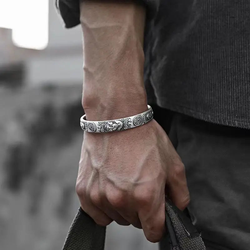 Bracelete PIXIU - Talismã Para Atrair Boa Sorte e Riqueza