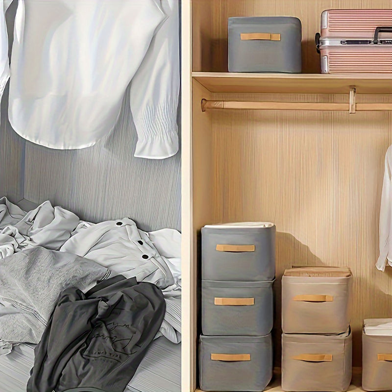 Organizador de Roupas Dobrável ClosetBox - COMPRE 1 LEVE 4