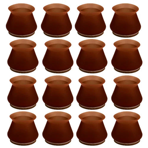 Protetor de Pé de Cadeira - Kit com 16 Peças