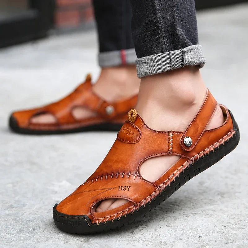 Sandália Gladiator Masculina Ortopédica