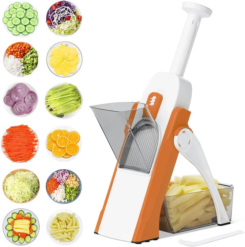 Fatiador Multifuncional 5 em 1 - Lâmina de Aço Inox