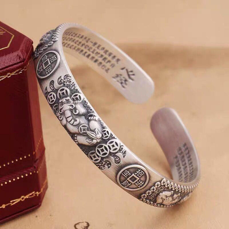 Bracelete PIXIU - Talismã Para Atrair Boa Sorte e Riqueza